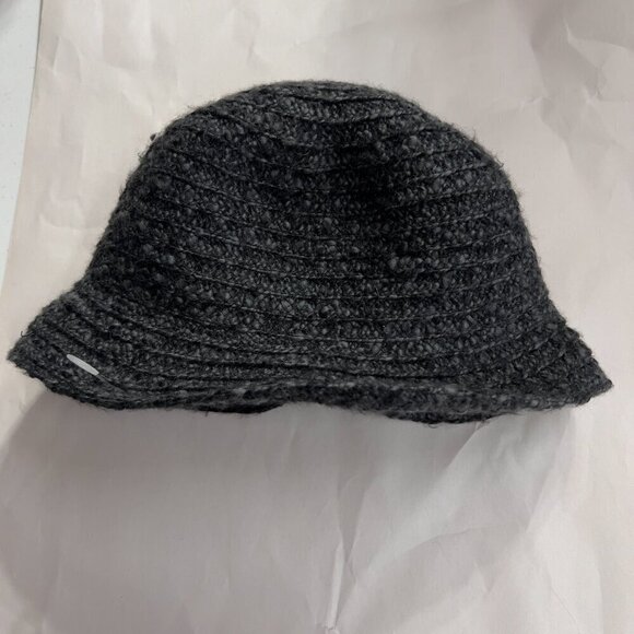 Betmar New York Women's Wool Blend Charcoal Gray Hat - Picture 2 of 5